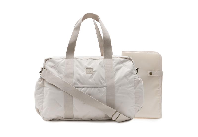 Přebalovací taška Embossed Lily Sand