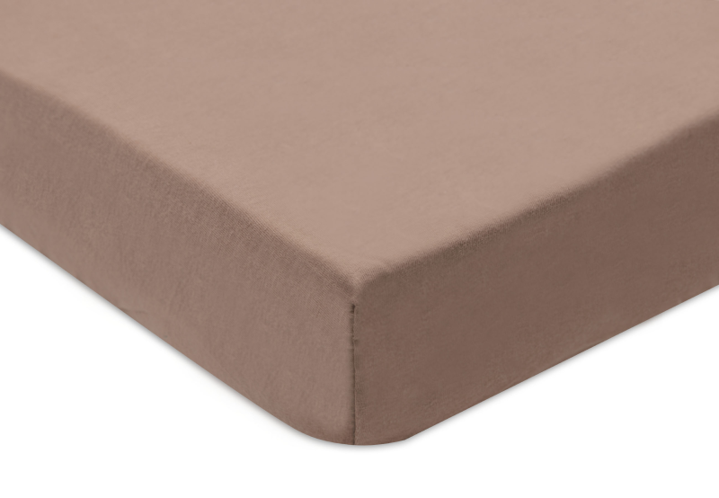 Prostěradlo napínací 40/50 x 80/90 cm 2 ks Milky Coffee/Ivory
