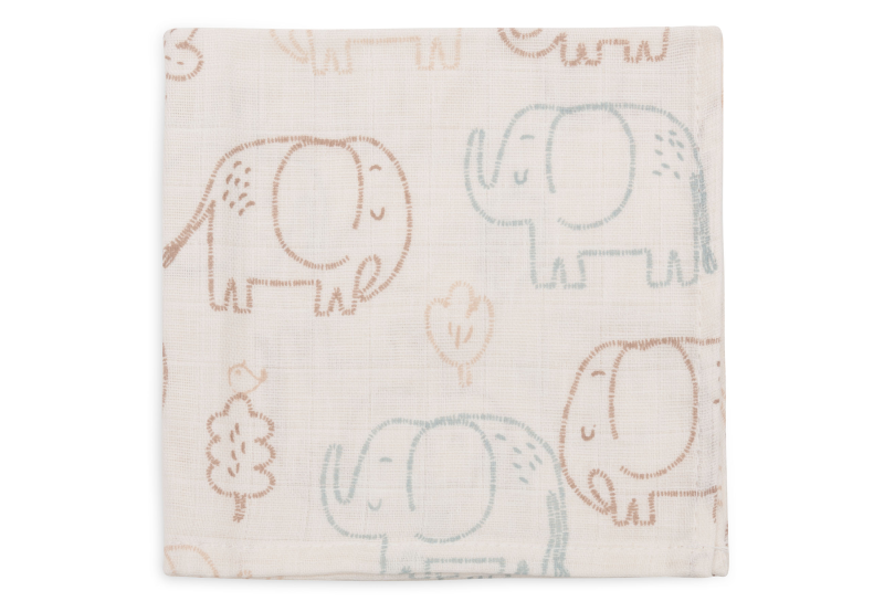 Ubrousky mušelínové 3 ks 31x31cm Elephant Tales