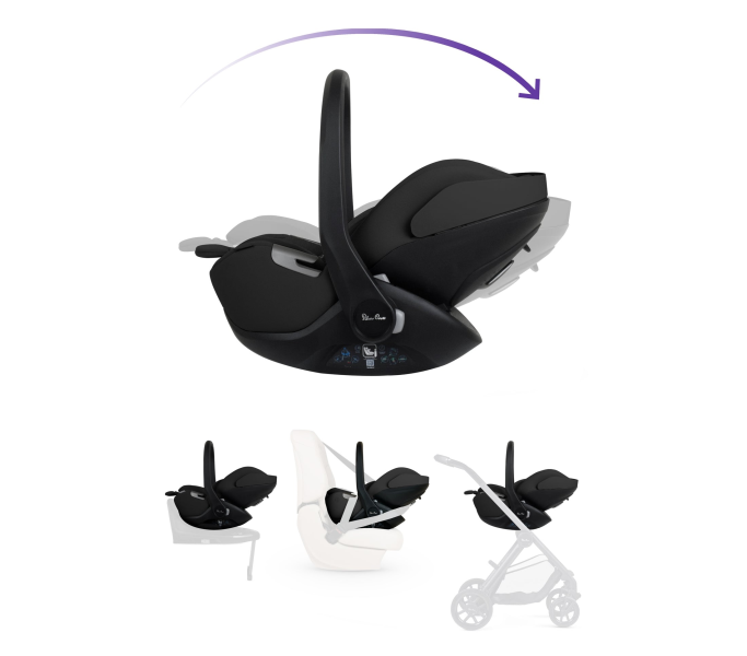 Glide Plus 360 autosedačka Iconic Black
