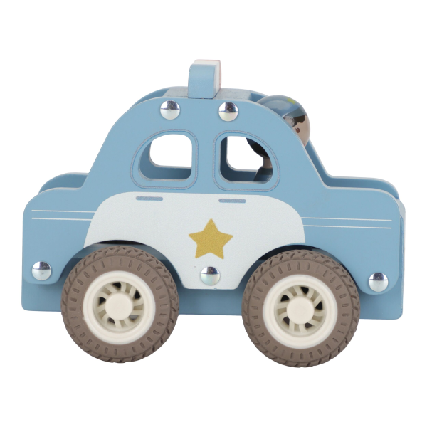 Policejní auto dřevěné