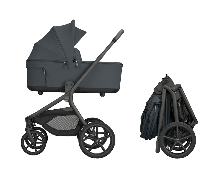 Kočárek 2v1 Goya Platinum Graphite