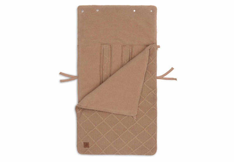 Fusak do autosedačky Check Knit Biscuit