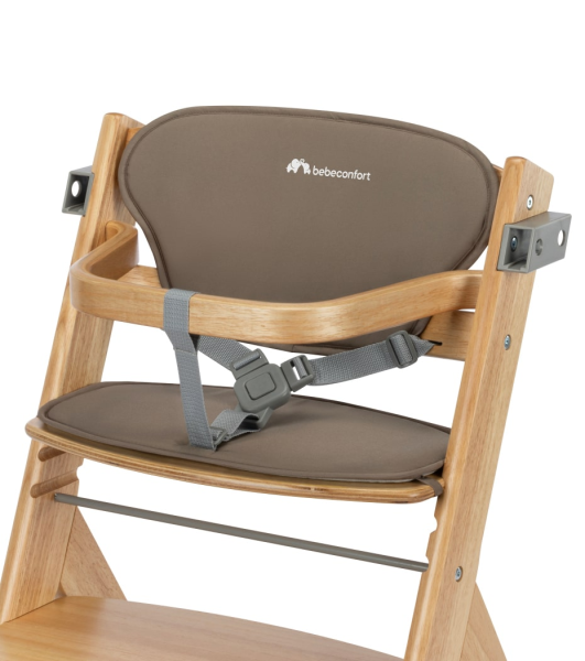Timba židlička rostoucí Natural Wood s podložkou