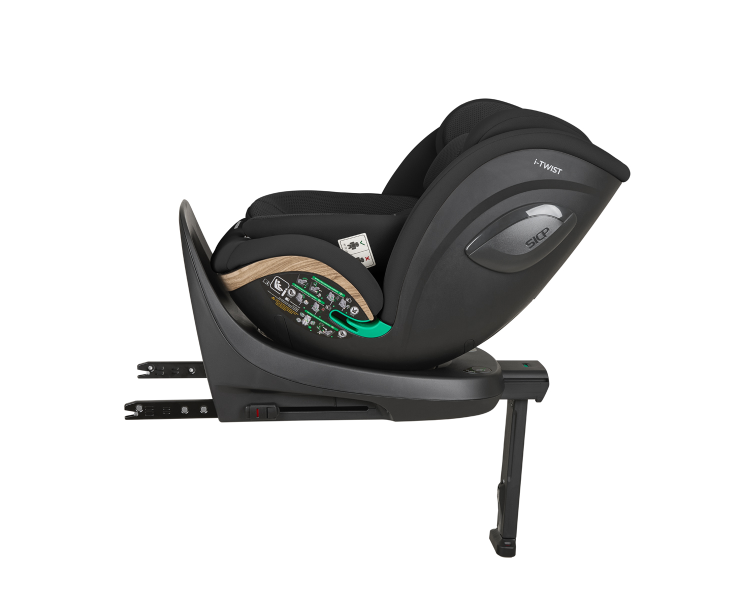 Autosedačka 40-150 cm i-Twist i-SIZE Black