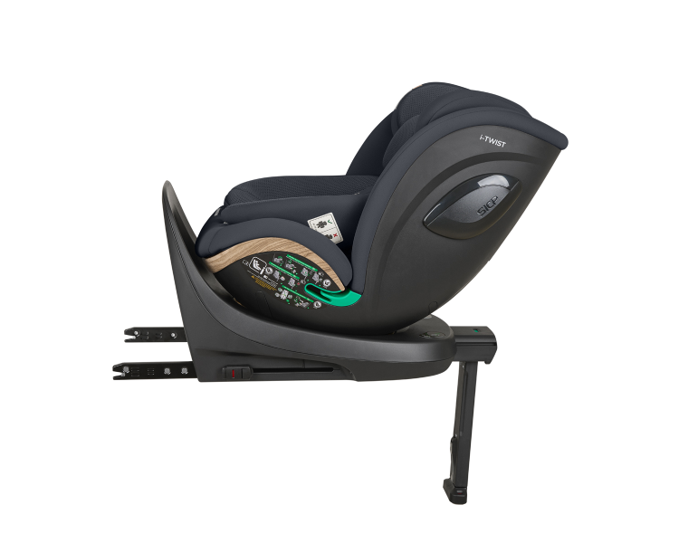 Autosedačka 40-150 cm i-Twist i-SIZE Grey