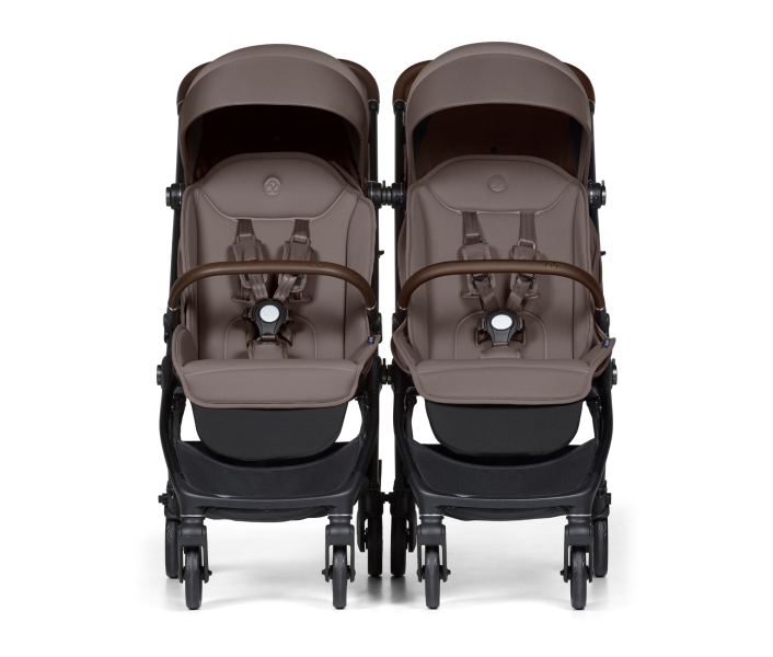 Connect Mini 2x kočárek s madlem Taupe