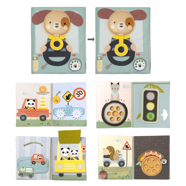 Knížka s aktivitami Tiny Traveler Busy Book A