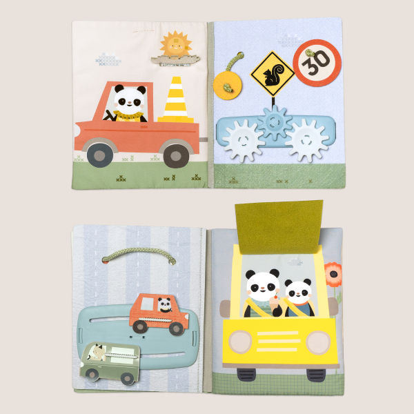 Knížka s aktivitami Tiny Traveler Busy Book A
