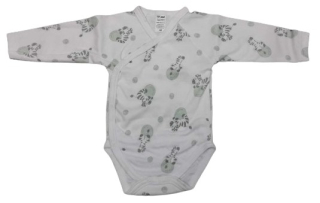 MKcool Body kojenecké zavinovací Zebra pink
