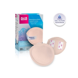 LOVI Vložky do podprsenky Discreet Elegance 20ks > varianta béžové
