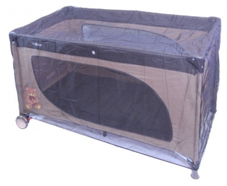 Emitex Síť proti hmyzu na postýlku 60 x 120 cm > varianta černá