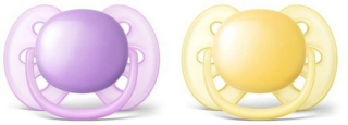 Philips Avent Šidítko Ultrasoft 6-18 m. 2 ks. > varianta SCF211 dívka