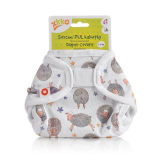 Xkko Svrchní PUL kalhotky Newborn - Dreamy Sheeps