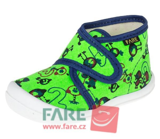 Fare Dětské papuče na suchý zip 4012409