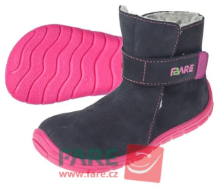 Fare Bare Dívčí zimní polovysoké boty 5142201 > 24