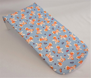 Babyrest Lehátko do vany plátěné Péťa modrý Pes