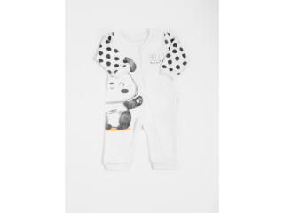 Overal na zip s pandou_S14610