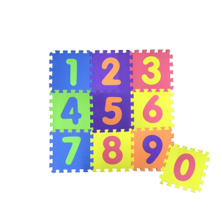 COSING Pěnová podložka puzzle - Čísla 10ks