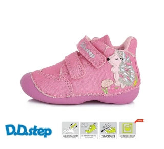 DDStep Plátěné botičky C015-355