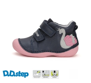 Celoroční obuv DDstep S015-42532 Royal Blue dívčí