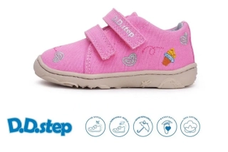 D.D.Step plátěné boty C077-51663C
