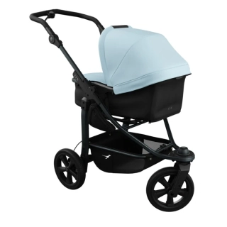 Tfk mono3 frame - air chamber wheel + carrycot mono/pro combi unit blue dual color
