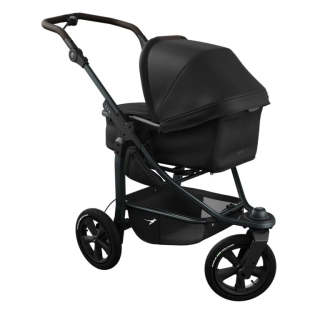 Tfk mono3 frame - air wheel + carrycot mono/pro combi unit black