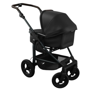 Tfk mono4 frame - air wheel + carrycot mono/pro combi unit black