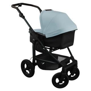 Tfk mono4 frame - air wheel + carrycot mono/pro combi unit blue dual color