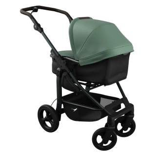 Tfk mono4 frame - air chamber wheel + carrycot mono/pro combi unit olive