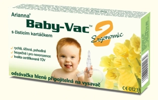 Arianna Baby-Vac 2 Ergonomic s čisticím kartáčkem
