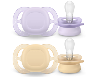 Philips AVENT Šidítko Ultrastart neutral 0-2m dívka, 2 ks