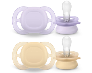 Philips AVENT Šidítko Ultrastart neutral 0-2m dívka, 2 ks