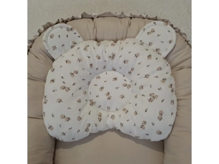 Podhlavníček bavlněný růžičky