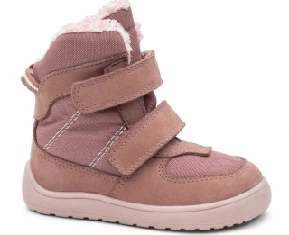 Protetika Barefoot zimní boty Lora old pink