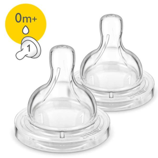 Philips Avent Dudlík Anti-colic-Classic+ 1 novorozenecký, 2 ks
