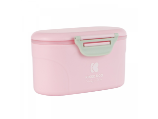 Zásobník na sušené mléko s odměrkou 130g Pink