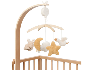Hudební kolotoč dřevěný Newborn Naturals