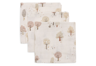 Ubrousky mušelínové 3 ks 31x31cm Tiny Park