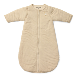 Spací pytel s oddělitelnými rukávy 90 cm Husa Beige Newborn Naturals