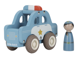Policejní auto dřevěné