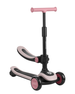 Koloběžka 2v1 Treo Pink