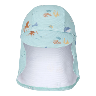 Plážová kšiltovka s ochranou krku Ocean Friends vel. 3
