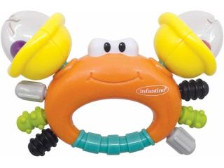 INFANTINO Chrastítko krab