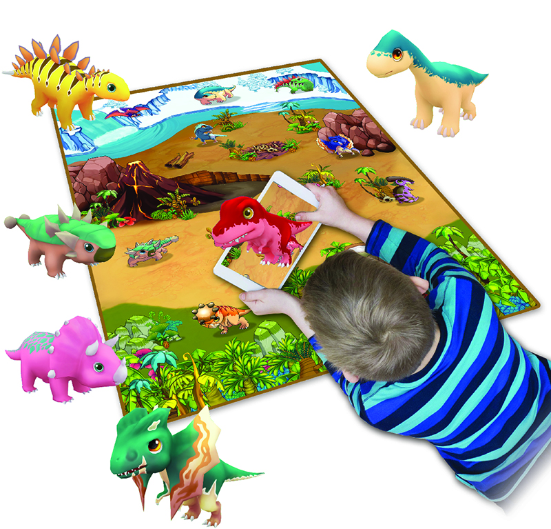 Scarlett dětský kobereček 3D DINO - 120 x 200 cm