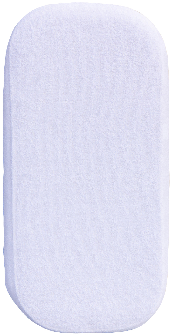 Scarlett Nepropustné prostěradlo do kočárku - 75x35 cm - bílé